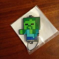 Minecraft ゾンビ ラバーストラップのサムネイル