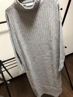 LOWRYSFARM リブニット ワンピース Mサイズ ベルト付きのサムネイル