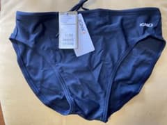 未使用　男性メンズmen's水着　サイズL  黒ブラックのサムネイル