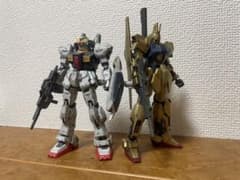 HGUC 百式＆RGガンダムマークⅡ(エゥーゴ)完成品ガンプラ1/144/のサムネイル