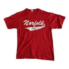 希少 輸入 US古着 Tシャツ レッド身幅46着丈62のサムネイル