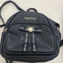 Hello Kitty ミニリュック ブラックのサムネイル