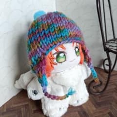 あんスタ いつぬい 一緒に暮らすぬい ぬい服 耳当て付帽子　レインボーAのサムネイル