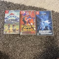 ポケモンシリーズ ソフト3本セット（ダイアモンド、スカーレット