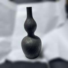 瓢箪型 一輪挿し 花器 陶器 伝統工芸 - メルカリ