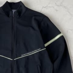 80s JapanVintage asicsジャージトラックトップ橋本環奈XL黒 - メルカリ