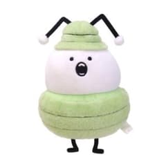 【メルカリ最安】ナガノキャラクターズ ぽてたまぬいぐるみ 虫 黄緑 ちいかわ