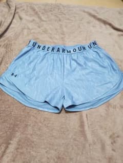 Under Armour レディース ショートパンツ ライトブルー　XLのサムネイル