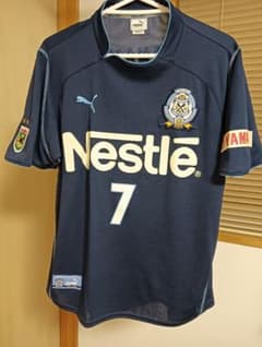 未使用 2003 ジュビロ磐田 名波 L ユニフォーム 03 10周年 - メルカリ