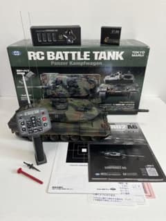 入手不可能 レア 東京マルイ 1/24 RCバトルタンク レオパルト2 A6 入手不可能 レア 東京マルイ 1/24 RCバトルタンク レオパルト2 A6
