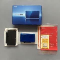Nintendo 3DS 本体 コバルトブルー 完品 充電コード無し - メルカリ