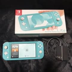 動作確認済み】Nintendo Switch Lite ターコイズ 本体 - メルカリ