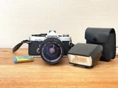 OLYMPUS OM-2N 一眼レフフィルムカメラ フラッシュ付/実写現像確認済 OLYMPUS OM-2N 一眼レフフィルムカメラ フラッシュ付/実写現像確認済