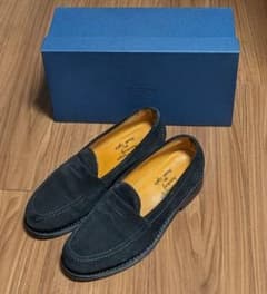 ​●別注/箱付 ジャランスリワヤ×BEAMS LIGHTS スエードローファー ○別注/箱付 ジャランスリワヤ×BEAMS LIGHTS スエードローファー