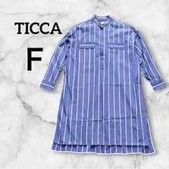 美品▲TICCA //ストライプ長袖シャツ▲SOMELOS ▲スキッパー UNITED ARROWS｜<TICCA>ストライプ スキッパー シャツ | Rakuten