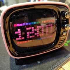 ジャンク　TIVOO デジタル時計 ピンクのサムネイル