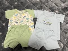 半袖パジャマ　80センチ2枚セットのサムネイル