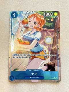 ワンピースカードゲーム ナミ P-053 プロモ パラレル - メルカリ