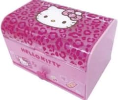 ヒョウ柄キティ小物入れ アクセサリーケース 小物ケース ハローキティ