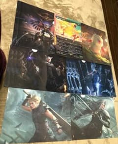 (未使用･未開封品)　ファイナルファンタジーシリーズクリアファイル　（FINAL　FANTASY） v1yptgt ファイナルファンタジー ピクセルリマスター イラストレーター描き