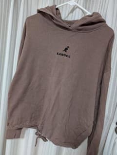 KANGOL フード付きブラウンパーカーのサムネイル