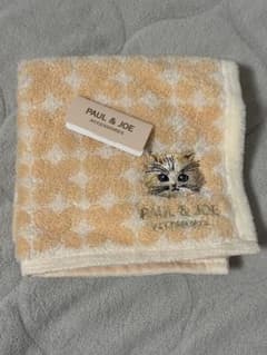 PAUL & JOE 猫刺繍 タオルハンカチのサムネイル