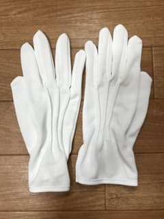 【美品】結婚式　新郎用　白手　グローブのサムネイル