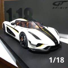 ケーニグセグ レゲーラ ホワイト 1/18 GTスピリット 京商 - メルカリ