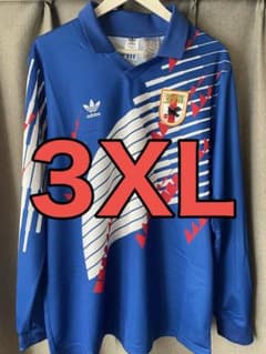 希少！3XL 1993日本代表ユニフォーム復刻ドーハ - メルカリ
