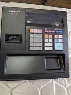 新品！早い者勝ち！SHARP XE-A147 電子レジスタのサムネイル