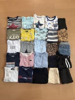 ユニクロ　ミキハウス　ベビーギャップ　まとめ売り Tシャツ パンツ 100 夏