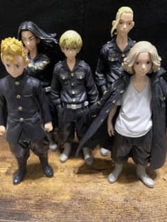 東京リベンジャーズ5体フィギュア　箱無しのサムネイル