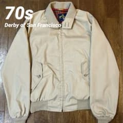激レア70sダービーオブサンフランシスコ ダービージャケット 