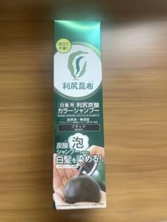 新品未使用】利尻炭酸カラーシャンプー ブラック 180g - メルカリ