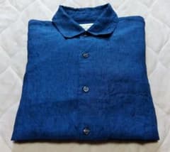 Thumbnail of DoCLASSE　ドゥクラッセ／リネン　シャツ　sizeS 杢ブルー系