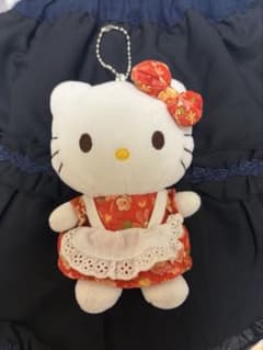 希少 ハローキティ エプロン ぬいぐるみ 当時物 y2k - メルカリ