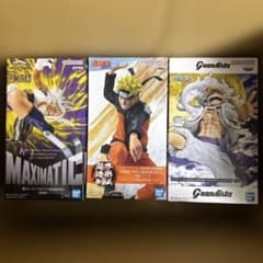 フィギュア 3点セット 僕のヒーローアカデミア NARUTO ワンピース