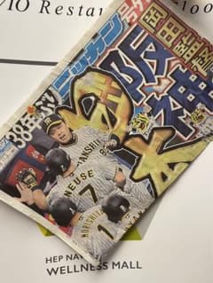 阪神　日本一　優勝　号外のサムネイル