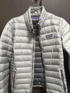 patagonia ダウンジャケット M シルバーのサムネイル