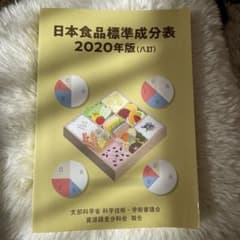 日本食品標準成分表 2020年版のサムネイル