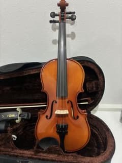 カルロジョルダーノ　1/4 バイオリン本体 ハードケース　弓　付属 1/4バイオリン カルロ・ジョルダーノ 本体 弓 肩当て ハードケース