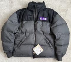 palace purple label Down Jacket M グレー - メルカリ