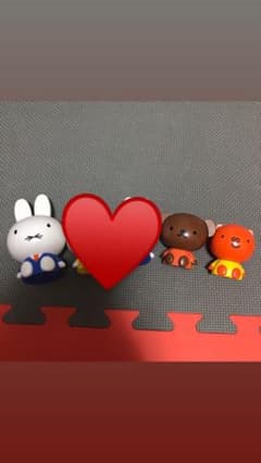 ミッフィー カプキャラ 3点のサムネイル