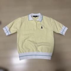 ADABAT STREAM ポロシャツ Mサイズ イエロー　ゴルフ　golf ADABAT STREAM ポロシャツ Mサイズ イエロー ゴルフ golf - メルカリ