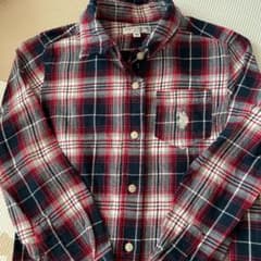 POLOのチェックロングシャツのサムネイル