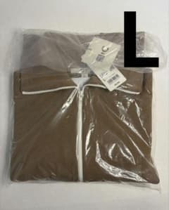 ユニクロC ミラノリブフルジップカーディガン ベージュ L UNIQLO