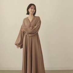 louren front button volume onepieのサムネイル