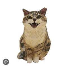 はしもとみお 猫の彫刻2のサムネイル
