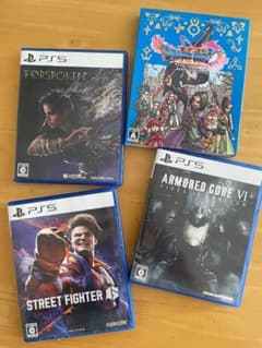 PS5,PS4: FORSPOKEN,ARMORED CORE VIなどのサムネイル