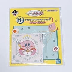 이치 반 복권 별의 커비 스티커 4 장 입